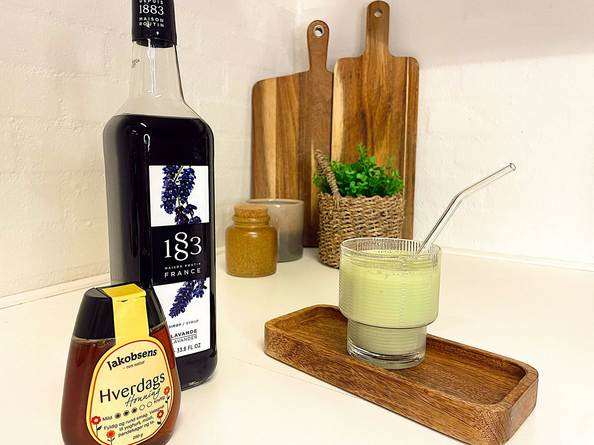 Lavender Honey Iced Matcha – Poetic, Floral, Alluring