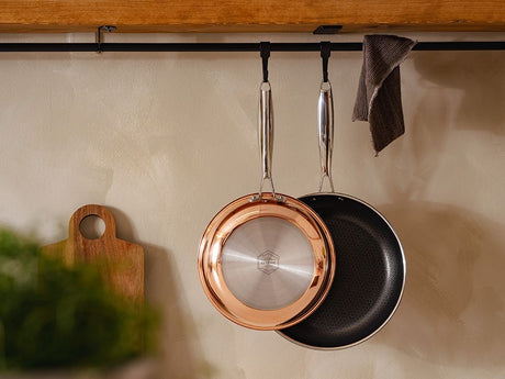 COPPER HYBRID NON-STICK FRYING PAN SET - 2 PCS - 2