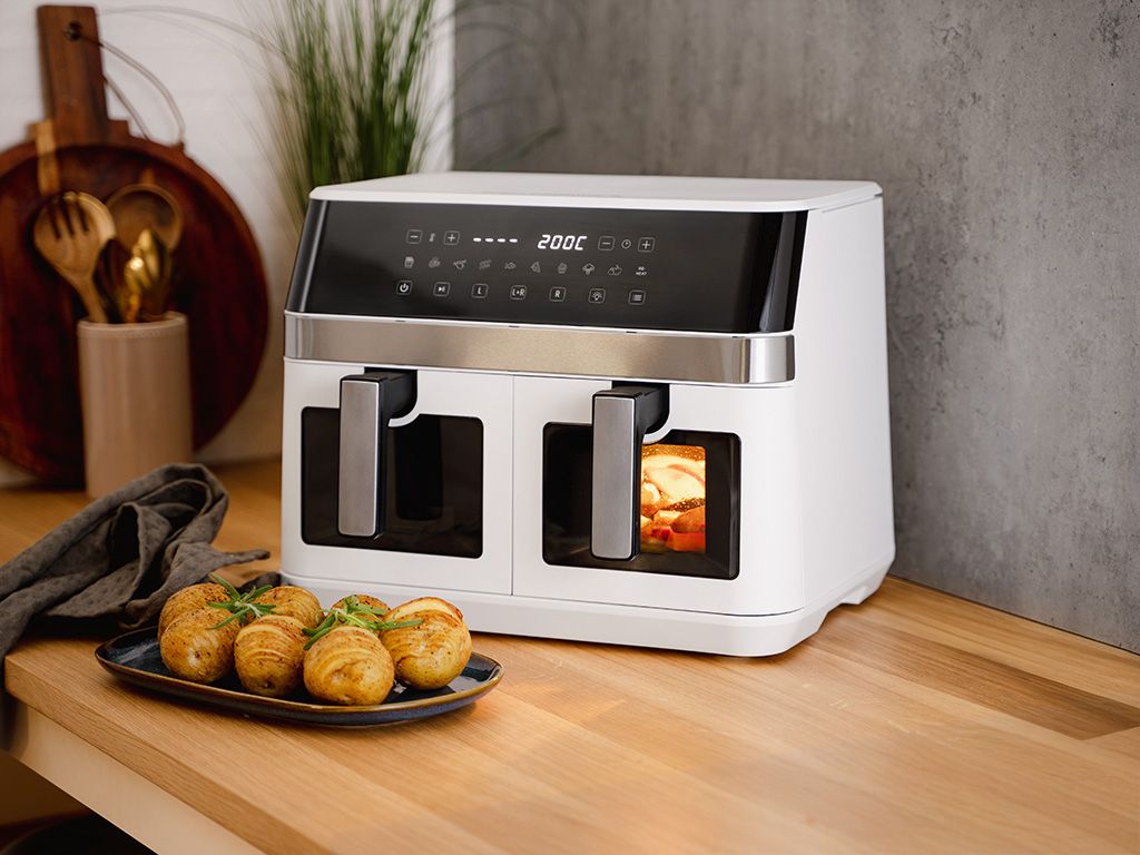 AIRFRYER - DUAL - COMPLETE SET - 9