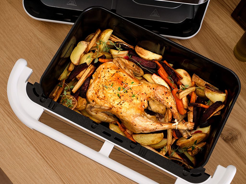 AIRFRYER - DUAL - COMPLETE SET - 5