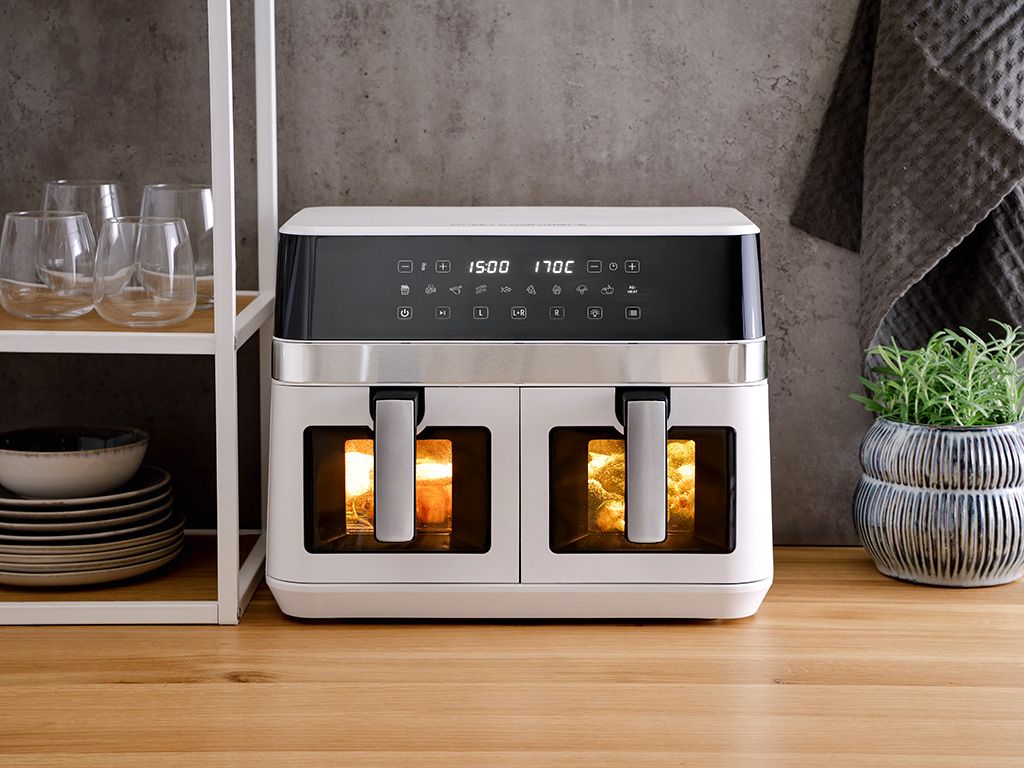 AIRFRYER - DUAL - COMPLETE SET - 4
