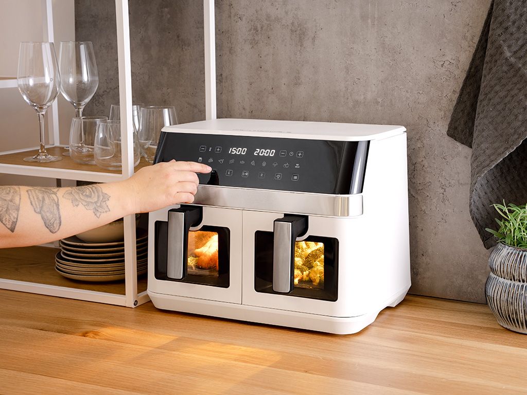 AIRFRYER - DUAL - COMPLETE SET - 15