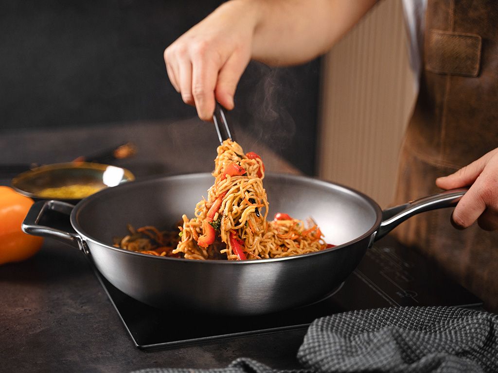 ZERO – NATURAL NON-STICK WOK PAN 30CM - 3