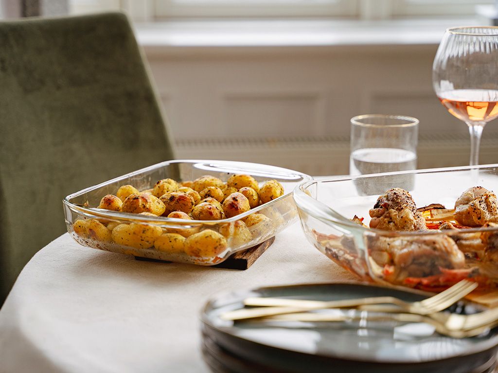 OVENPROOF GLASS DISH - 1.6L - 2