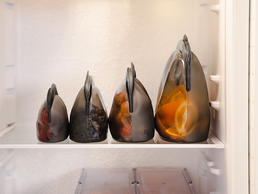 SILICONE STORAGE BAG 1000ML- 3PC - 5