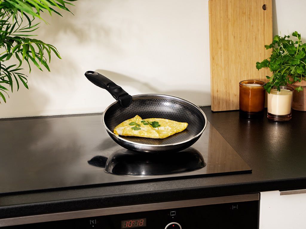 FRYING PAN WITH DETACHABLE HANDLE 2-PC SAUTE SET - 2