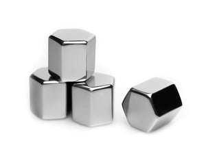 REUSEABLE STEEL ICE CUBES - 4-PC - 1