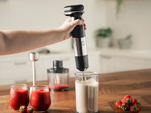 CORDLESS IMMERSION BLENDER WITH BATTERY - 10