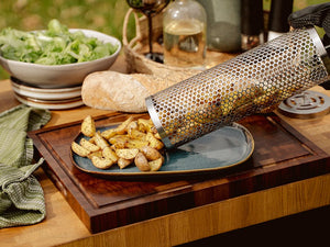 LARGE GRILL BASKET CYLINDER – 4PC - 3