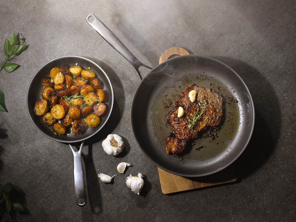 ZERO – NATURAL NON-STICK FRYING PAN SET – 2PCS - 3