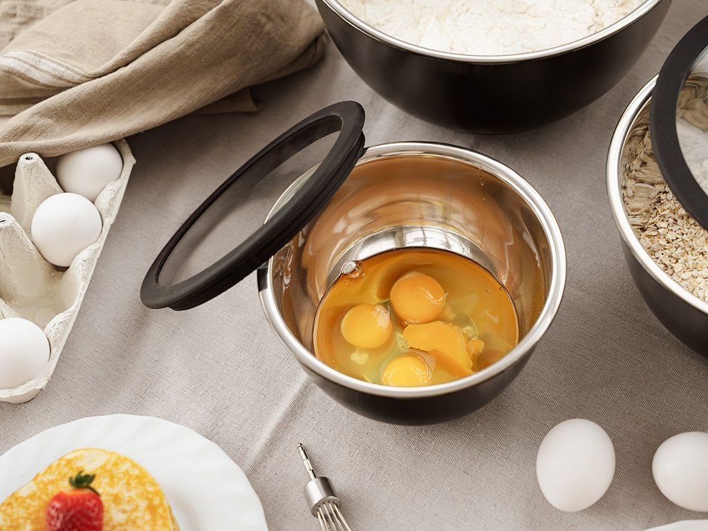 STAINLESS STEEL MIXING BOWL – 3000ML - 10