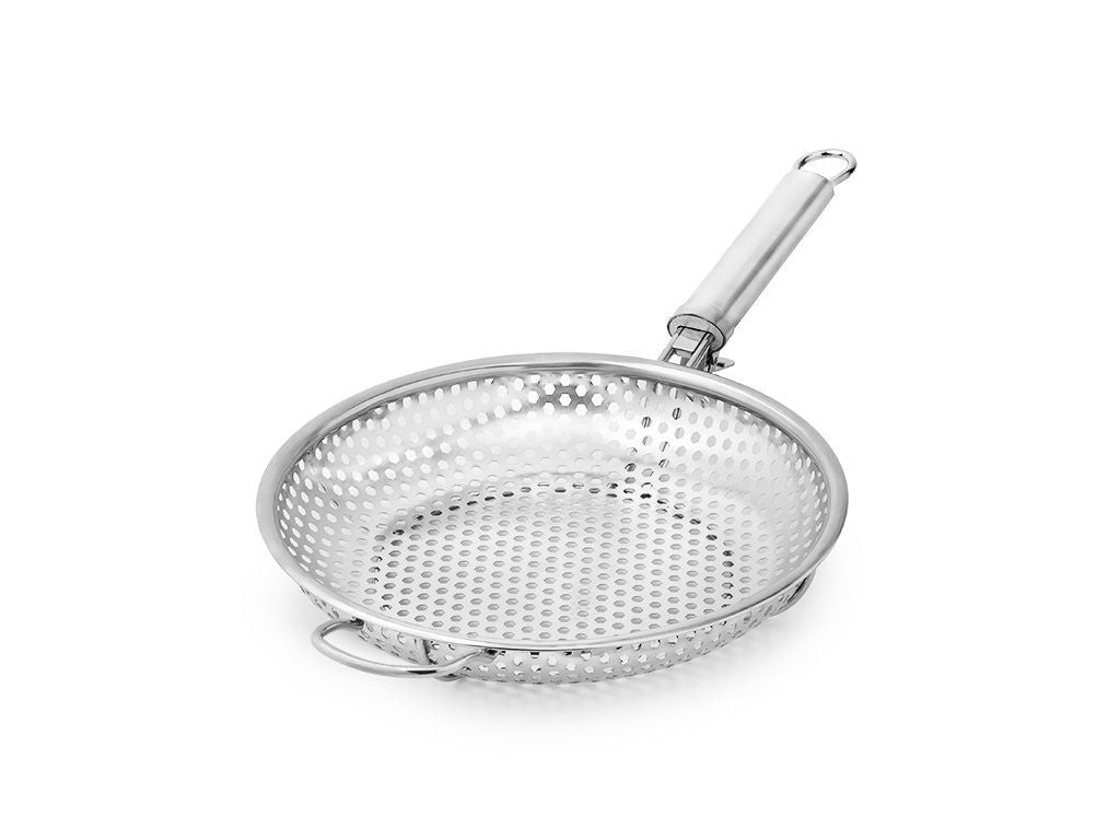 BBQ GRILL PAN WITH DETACHABLE HANDLE 28CM - 1