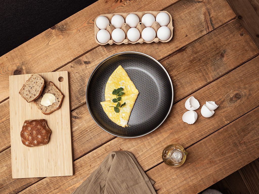 FRYING PAN WITH DETACHABLE HANDLE 26CM SET - 3