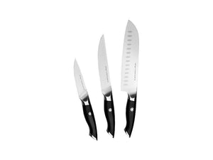 3-PCS SANTOKU-UTILITY-PARING KNIFE SET - 1